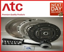 FORD FOCUS II 2.0 TDCi CLUTCH KIT & SOLID MASS FLYWHEEL DA 5pc 04 to 12 G6 IXDA
