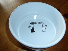 mason and cash cat bowl with cat's on