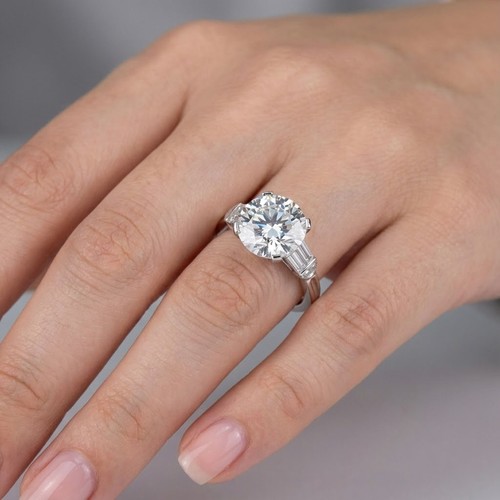 Engagement ring 14k white gold - ring,
