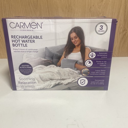 Hot water bottle - hot, rechargeable