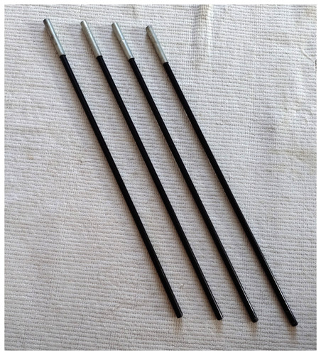 Tent pole sections - pole, (4)