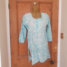 Authentic Indian light blue