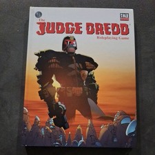 Judge dredd d20 Core rule sci-fi roleplaying RPG book MGP 7001 Hardcover 