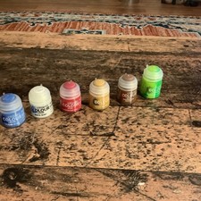 6 Citadel Colour Paints All
