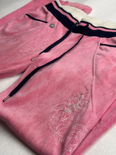 Baby phat pink velour diamante