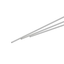 1.5mm x 0.2mm x 250mm 304 Stainless Steel Capillary Tube for Industry, 3Pcs