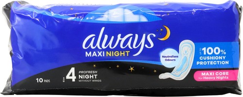 Always maxinight sanitary pads - maxinight,