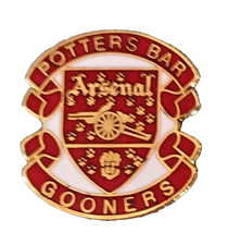 Arsenal S.C. Potters Bar Gooners Badges