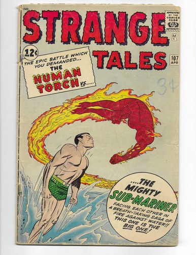 Strange tales 107 - 107, marvel