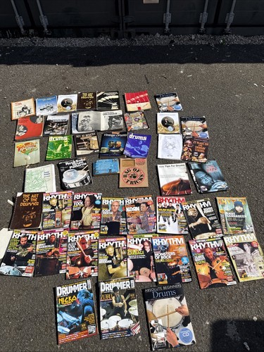 Vintage drum tuition books - vintage,