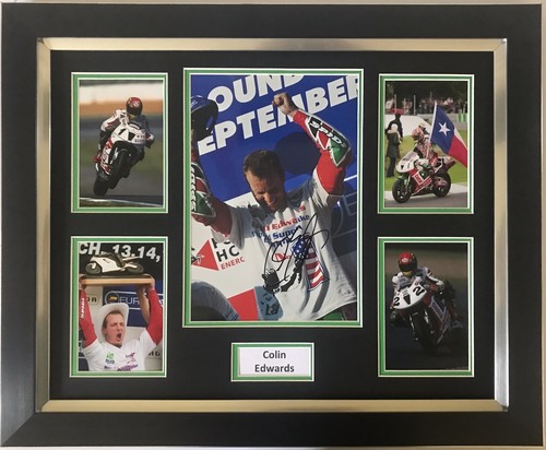 Colin edwards hand signed - hand,