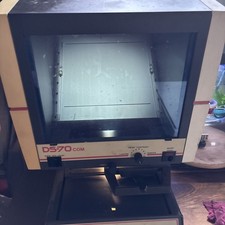 Vtg Microfiche Reader - DS-70com XIDEX -