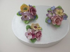 THREE VINTAGE BONE CHINA