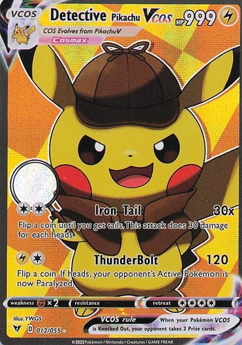 Detective pikachu pokemon card - detective,