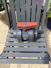 Cepex 36507 PVC-U 2 75mm ball valves standard PE EPDM solvent socket blue dot 