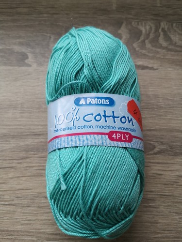Patons 100 cotton ply 100gm - 100%,