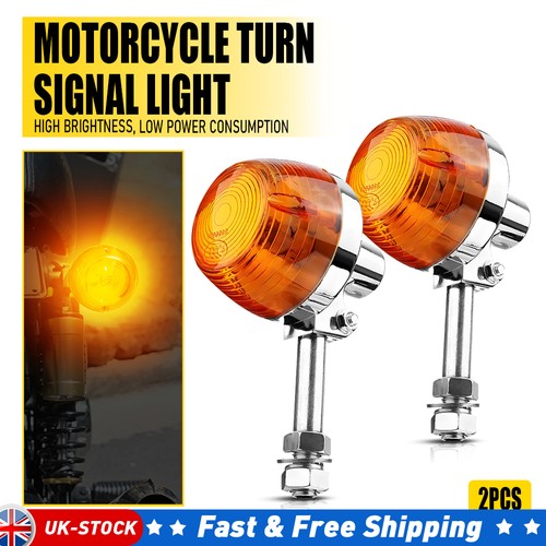 Amber lens motorcycle turn - amber,