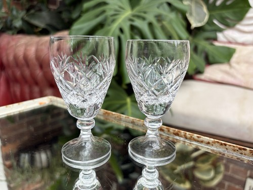 Vintage crystal port dessert - crystal, port/dessert