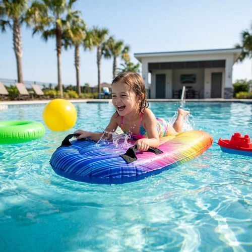 Kids inflatable surfboard - kids,