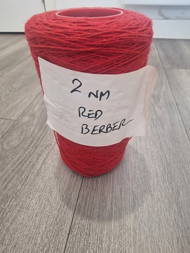 100 natural wool yarn cone - wool,