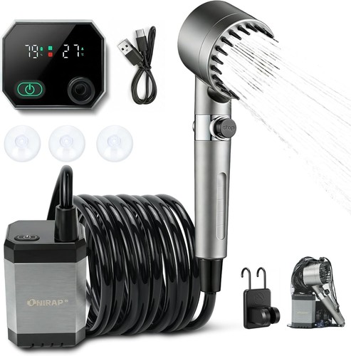 Portable camping shower - camping,