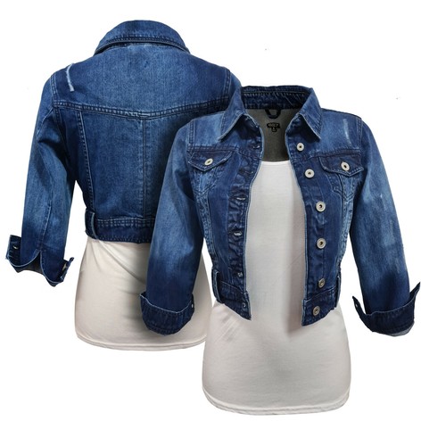 New denim jacket womens jean - new,