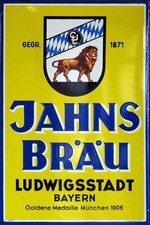 Jahns Brau Brewery Advert