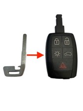 Key blade for Volvo C30 S40