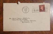 1938 KGVI Cover to Chief