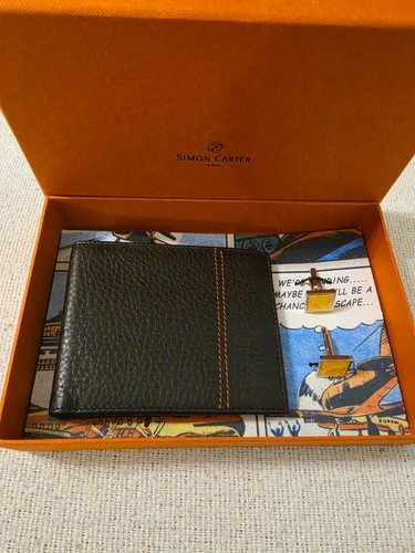 Simon carter leather wallet - carter, &