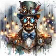 STEAMPUNK MAN - RETRO