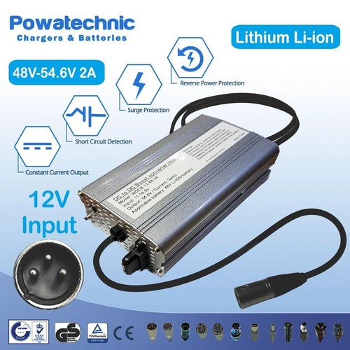 12v car charger for 48v - 12v, xlr
