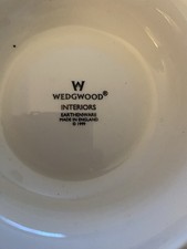 Wedgewood interiors Large Earthenware 1999 Serving Bowl