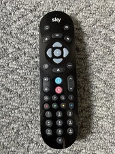 Sky Q Remote, tested, comes with 2 triple AAA batteries 