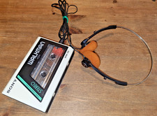 Sony Walkman WM-22 Portable Cassette Player + Saisho SF20 Headphones