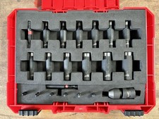 Milwaukee 21 Piece 1/4” Shockwave Impact Duty Impact Sockets (Deep)