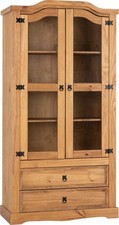 Corona 2 Door 2 Drawer Glass