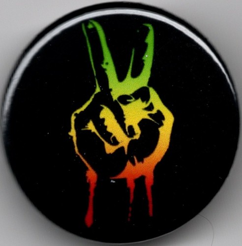 Reggae for victory - victory, pin