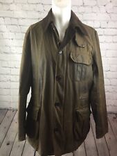 Barbour Wax Jacket Size L Made In England. Brown. Dept Bond Vintage Retro Patina