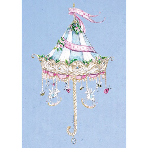 Carousel parasol art - carousel,