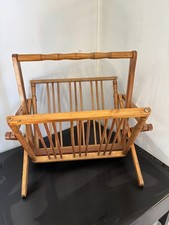 Vintage folding magazine - vintage, rack