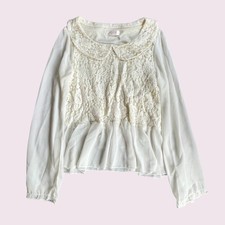 Liz Lisa Ivory Lace Blouse –