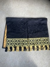 Chalice Veil For Holy Communion, Black, Excellent Condition