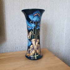 Moorcroft Vase In The Blue