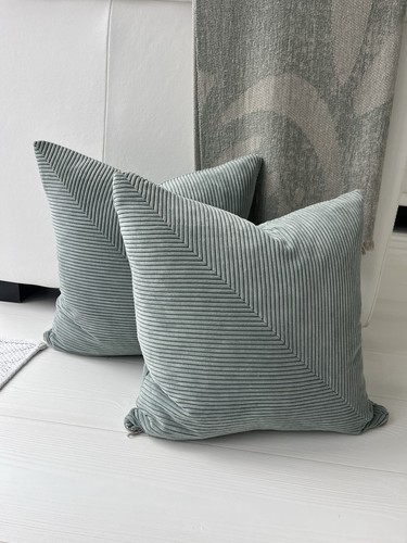Mint green 45cm ribbed - green, x