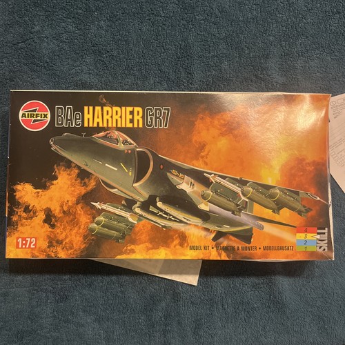 Airfix scale bae harrier - scale,