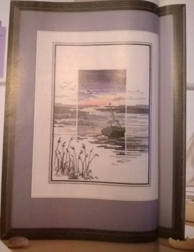 Tranquil coastal scene cross - tranquil,