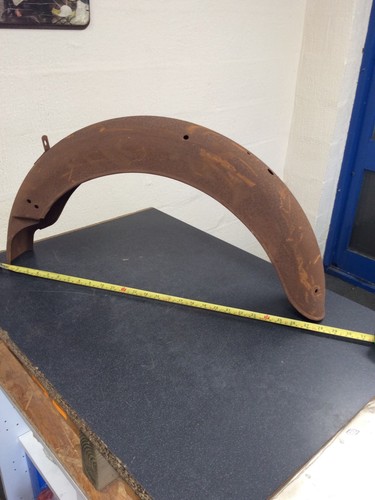 Vintage motorcycle mudguard - vintage,