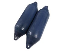 Blue inflatable boat fender - blue,