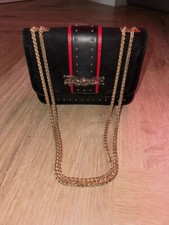 Topshop black faux - topshop, suede